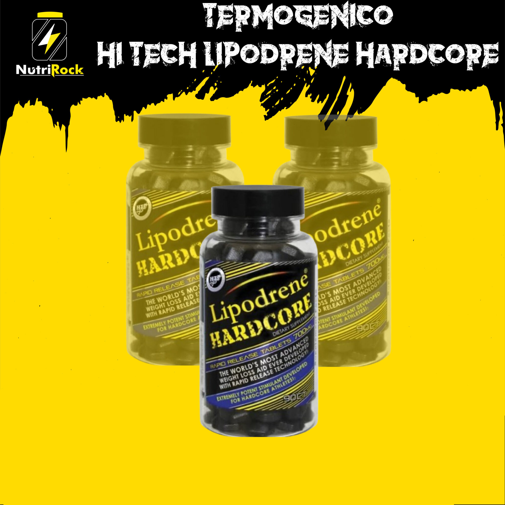 termogénicos importados TERMOGENICO HI TECH LIPODRENE HARDCORE - Imagen 1