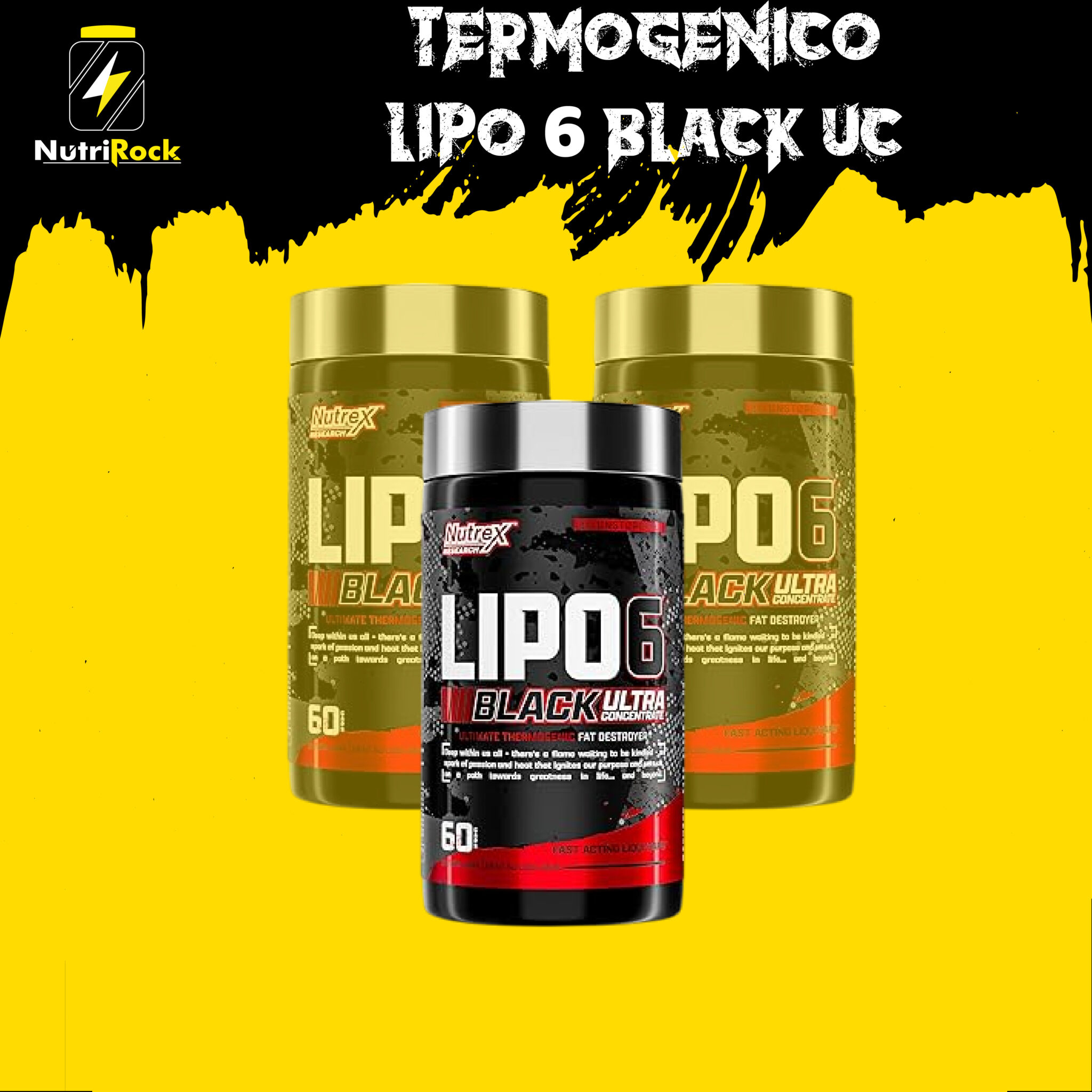 termogénicos importados TERMOGENICO LIPO 6 BLACK UC - Imagen 1