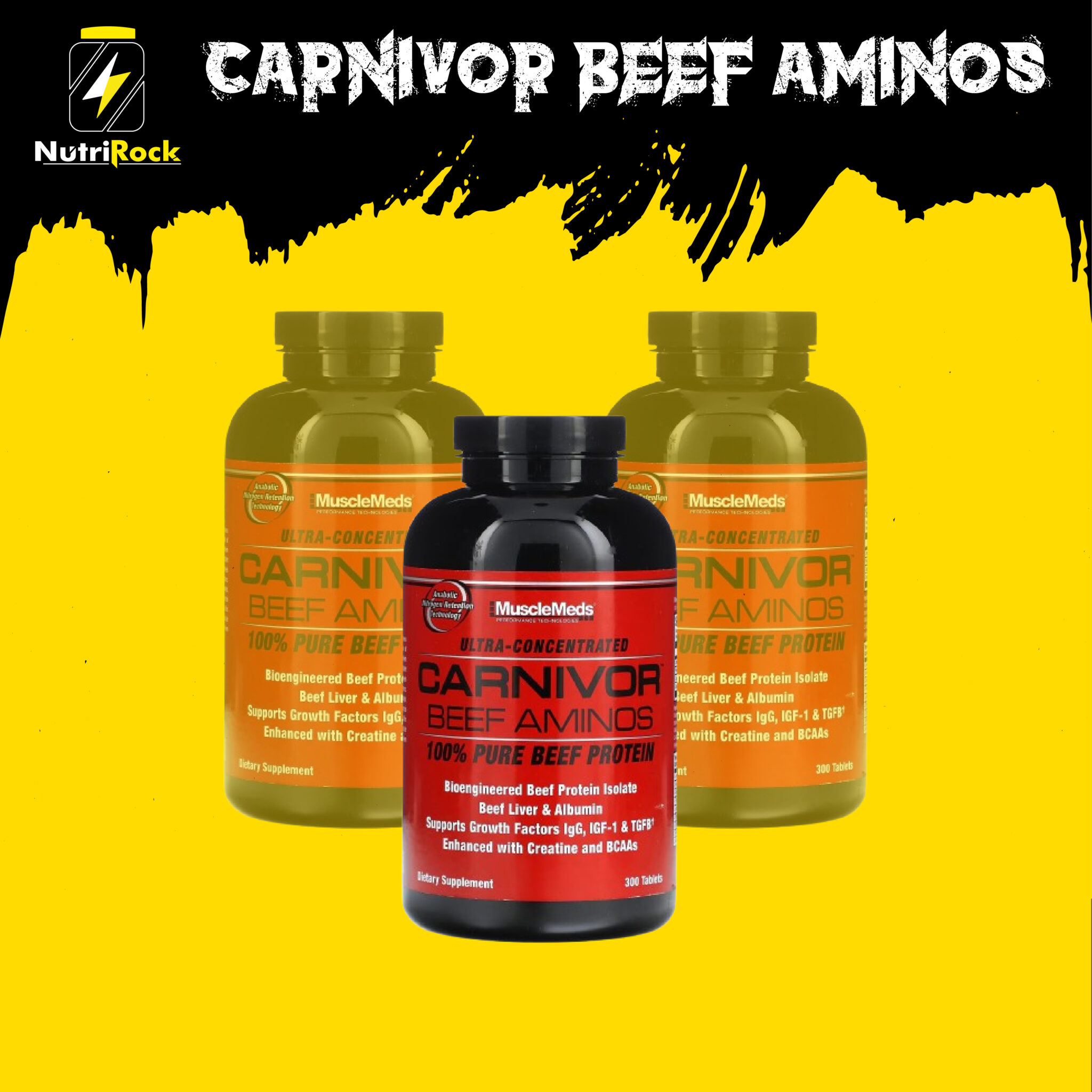 bcaa importado CARNIVOR BEEF AMINOS - Imagen 1