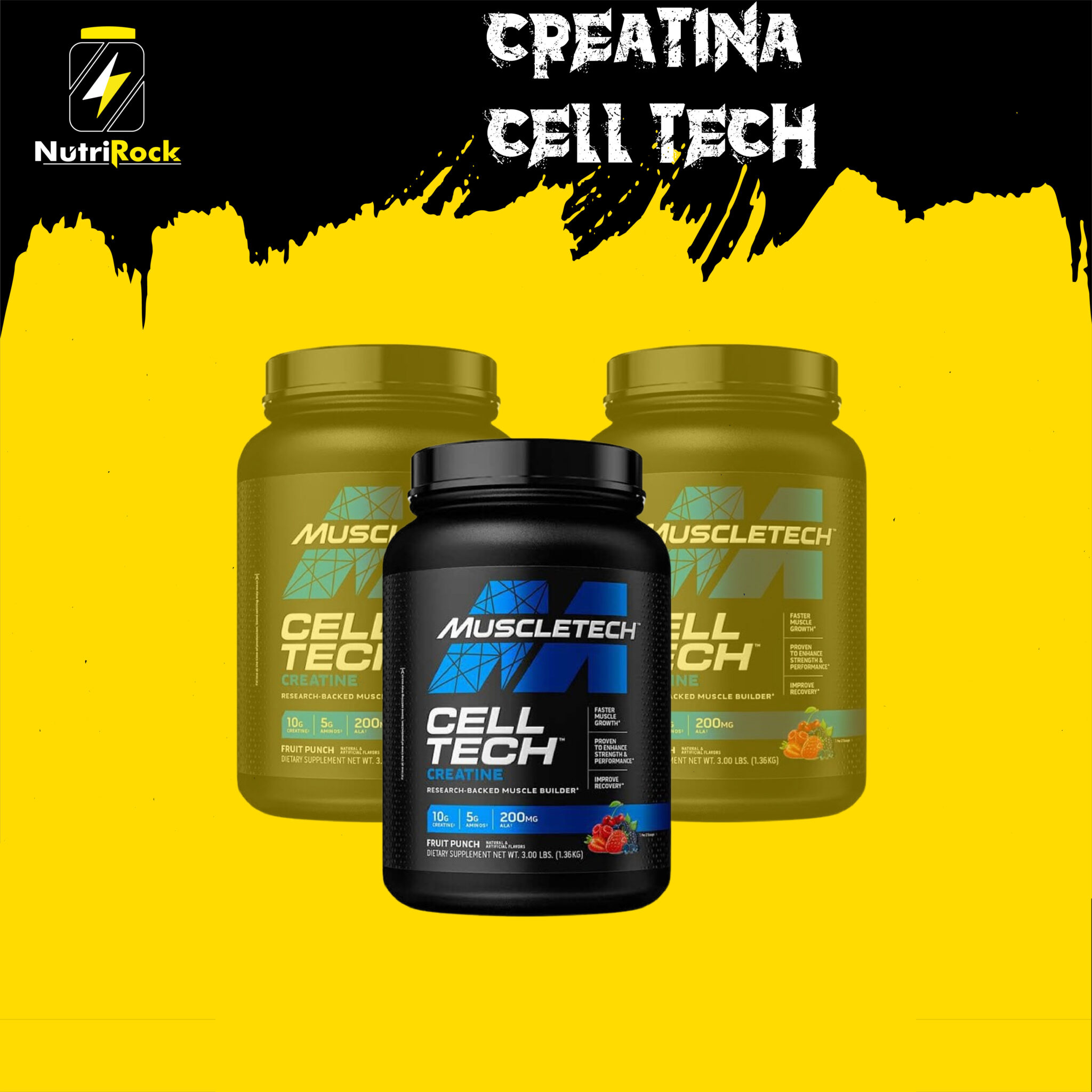 creatina importada CREATINA CELL TECH - Imagen 1