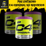 PRE ENTRENO C4 ORIGINAL 50 SERVICIOS