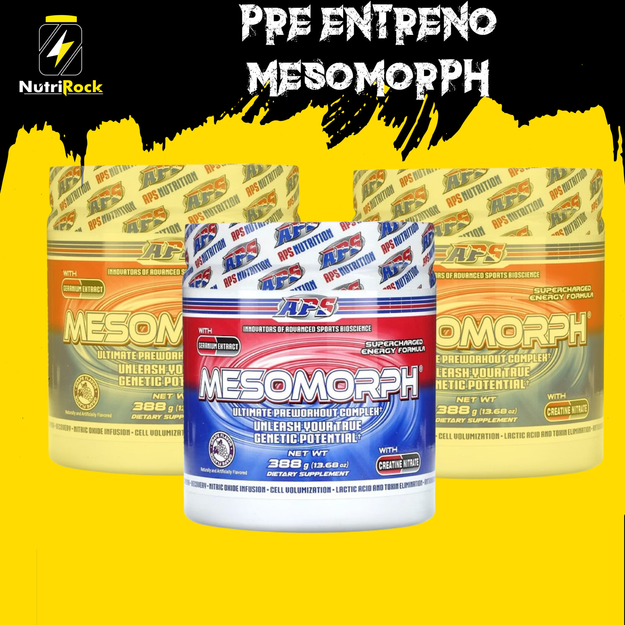 pre entrenos importados PRE ENTRENO MESOMORPH - Imagen 1