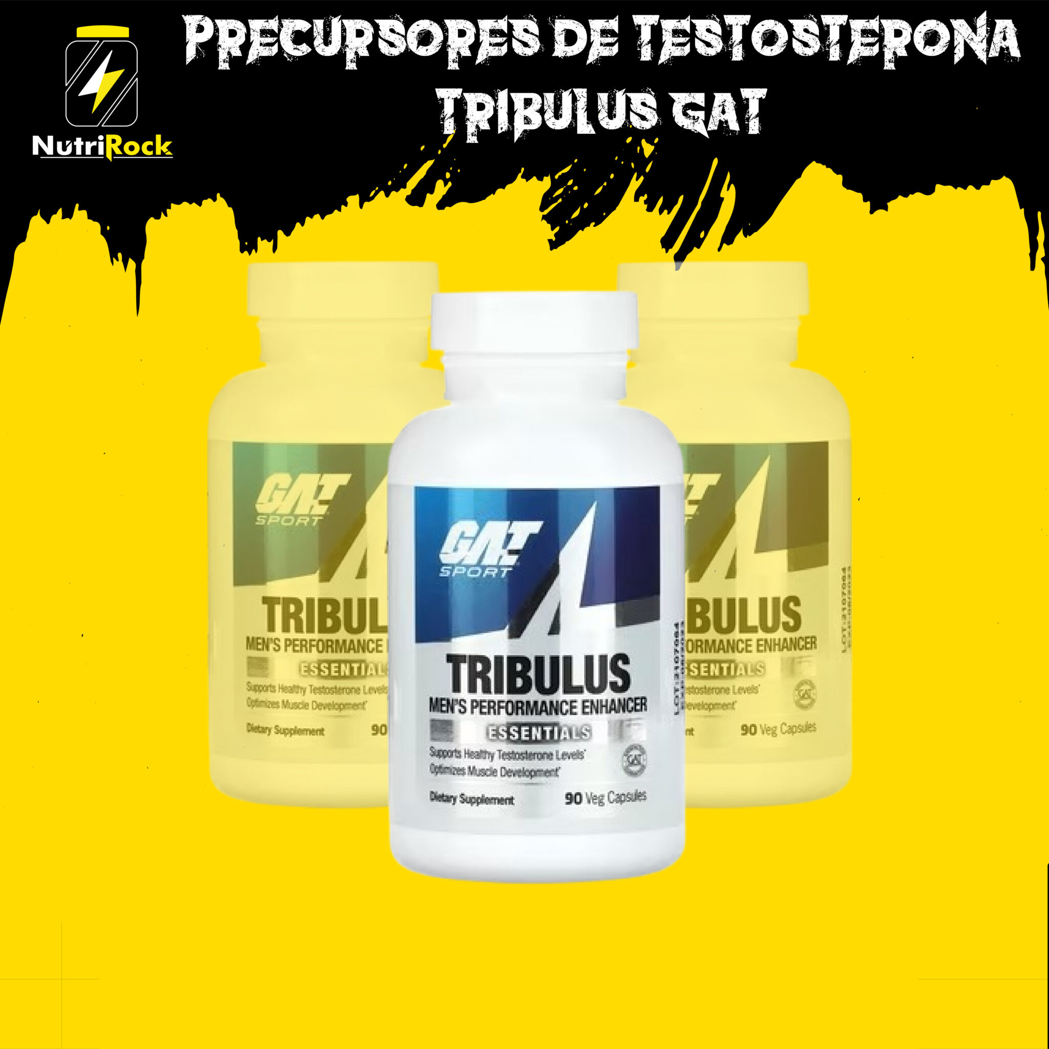 precursores de testosterona PRECURSOREES DE TESTOSTERONA TRIBULUS GAT - Imagen 1