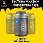 PROTEINA ISOLATADA ISOPURE ZERO CARB