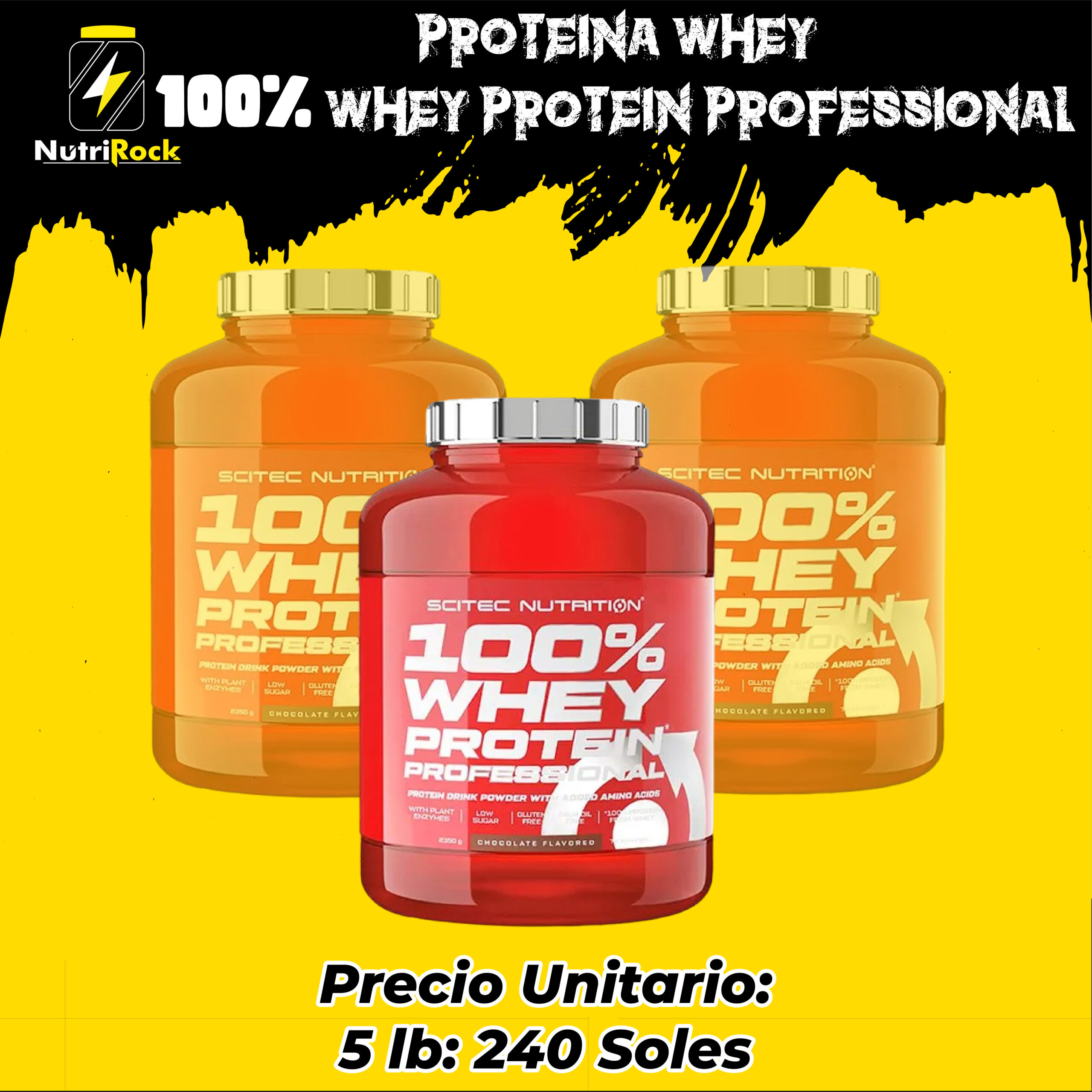 proteínas wheys importadas (enero 2026)_Mesa de trabajo 1 copia 10 PROTEINA WHEY 100% WHEY PROTEIN PROFESSIONAL - Imagen 1