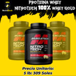 PROTEINA WHEY NITROTECH 100% WHEY GOLD