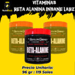 VITAMINAS BETA ALANINA INSANE LABZ