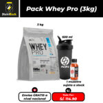 Pack Whey Pro (3kg)